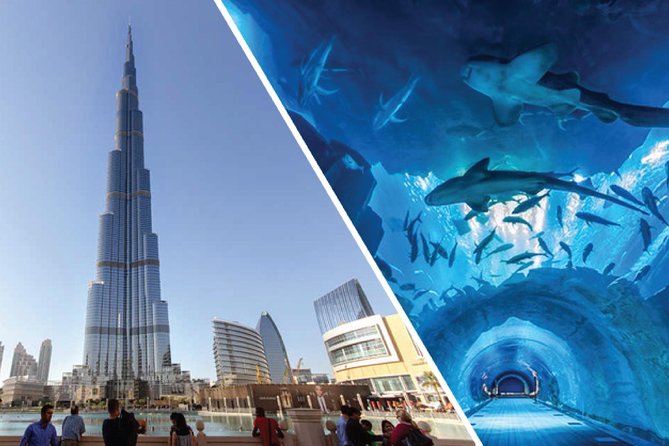 Burj Khalifa And Dubai Mall Aquarium Tickets