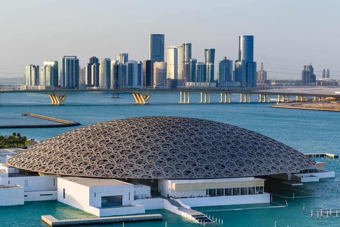 World Renowned Louvre Museum - Abu Dhabi